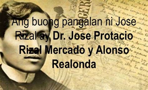 ang buong pangalan ni jose rizal|Jose Rizal .